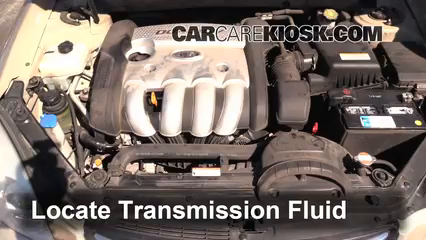 Transmission Fluid Level Check Kia Optima (2006-2010) - 2007 Kia Optima